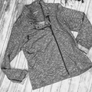 EUC Ruff Hewn Soft Knit Moto Heather Grey …